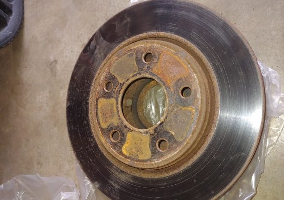 2010 vw routan front rotors