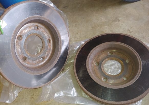 2010 vw routan front rotors