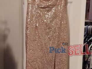 Dress rose gold