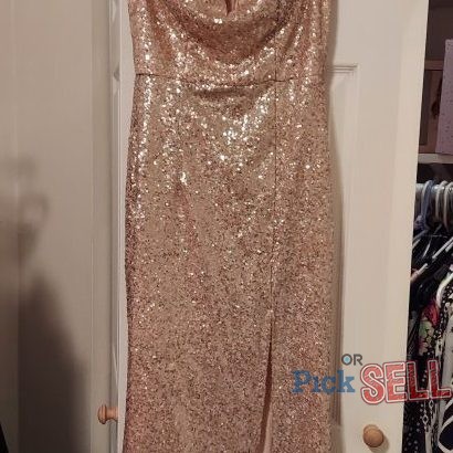 Dress rose gold