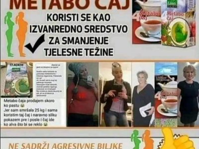 Metabo čaj za mršavljenje