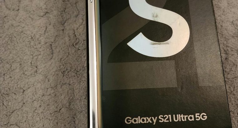 Samsung Galaxy s21 Ultra 5G Phantom Silver